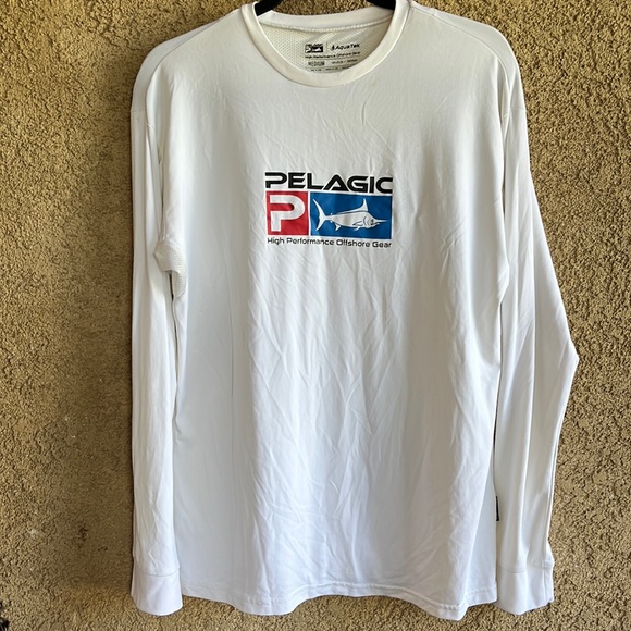 Pelagic High Performance Offshore Gear Aqua Tek Medium white - Picture 1 of 5